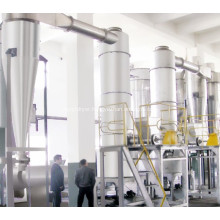 Paste materials spin flash dryer/drying